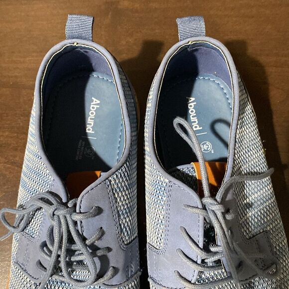 Abound Sheridan Knit Lace-Up Derby Blue Size 9 - Picture 4 of 9